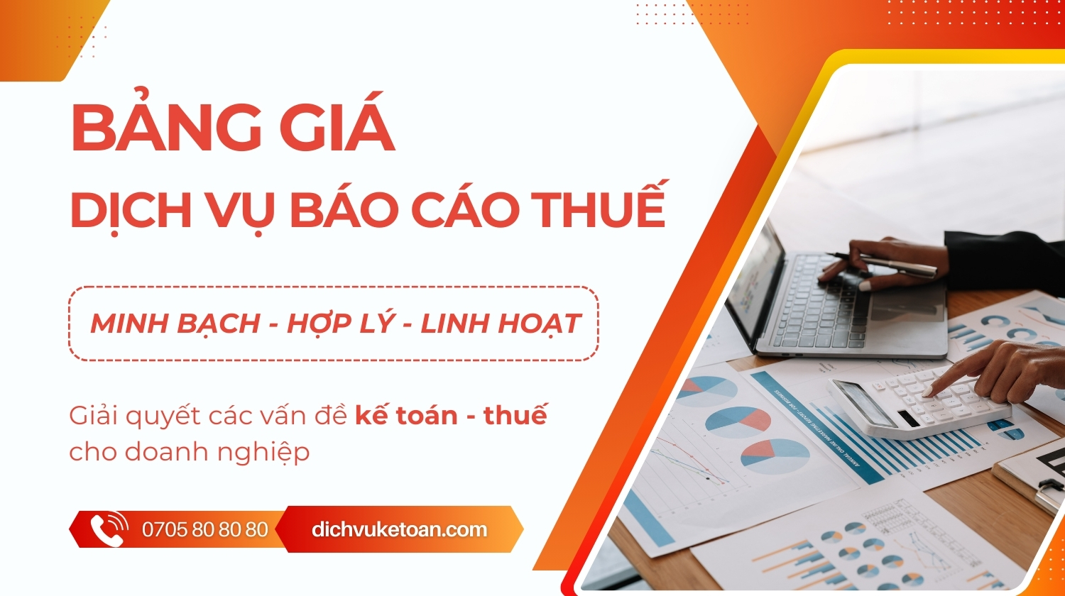 Dịch vụ báo cáo thuế Quảng Ngãi