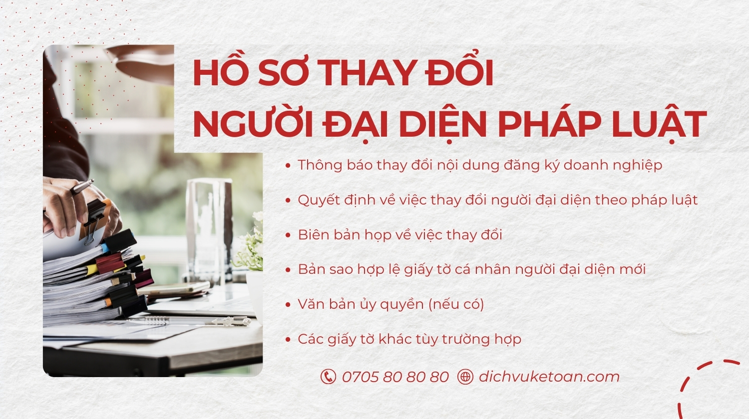 thay đổi người đại diện pháp luật tại Quảng Ngãi Thay đổi người đại diện pháp luật tại Quảng Ngãi